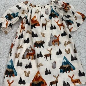 New Handcrafted Peasant Style Dress